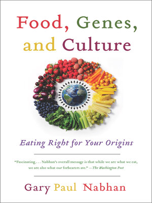 cover image of Food, Genes, and Culture
